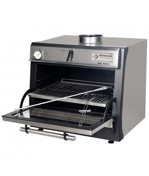 CBQ-060/SS Charcoal Oven Stainless Steel