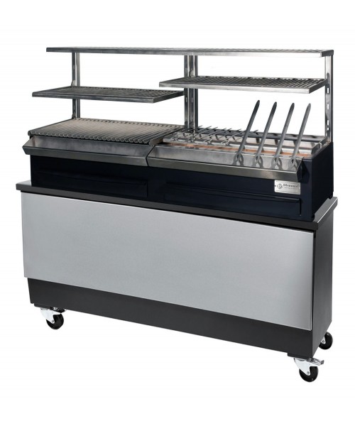 CBR-160C-S Charcoal Robata Grill Complete with Stand
