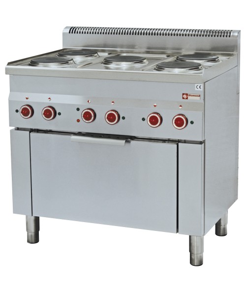 E60/5PFV9 Electric Range Oven with 5 Hob Electric Stove