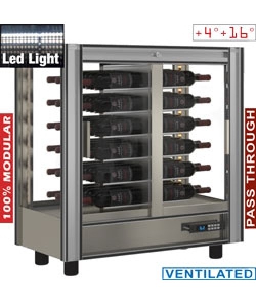 PVV-1/TR Refrigerated Wine Cabinet 216L