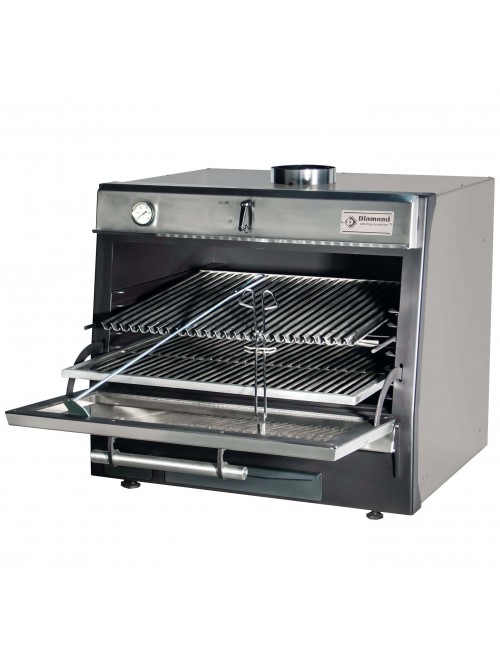 CBQ-075/SS Charcoal Oven Stainless Steel
