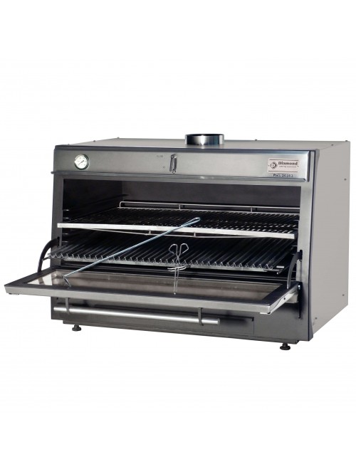 CBQ-120/SS Charcoal Oven Stainless Steel