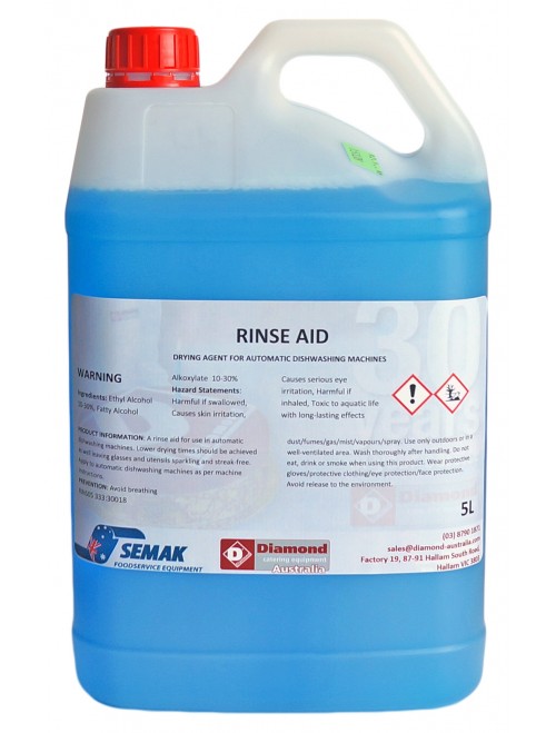 RINS05 Auto Dishwasher Rinse Aid 5 Litres