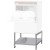 BD/F Dishwasher Support Stand AISI 304 SS        