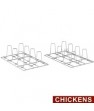 AC/K2-SP Set of Chicken Grids GN1/1 suit Cook & Chill Combi Ovens