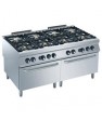 G22/8BF16-AGA Dual Gas Ovens GN 2/1 With 8 Burner Gas Stove