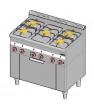 G60/5BFEV9 Electric Range Oven with 5 Burner Gas Stove - Overview